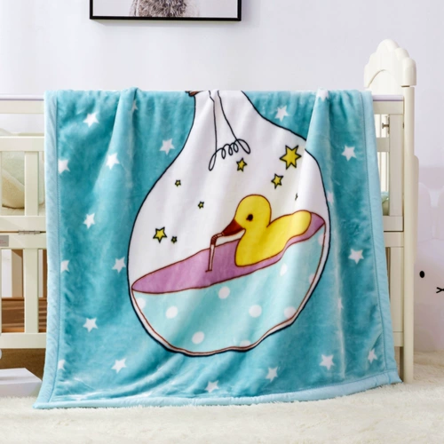 Коралловое детское одеяло, увеличенная толщина