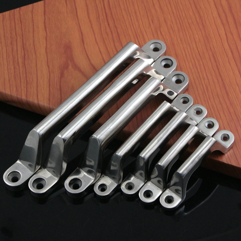304 Stainless Steel Industrial Handle Iron Cabinet Door Handle Environmentally Friendly Big Handle Industrial Heavy Equipment Handle Handle