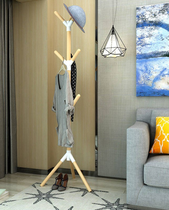 Nordic floor simple bedroom Net red hanger tremble sound same type rod indoor dormitory hanging clothes shelf Japanese clothing