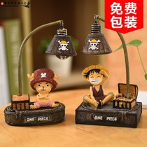 Creative birthday gift anime Japanese grocery night light hand-held student gift doll resin crafts ornaments