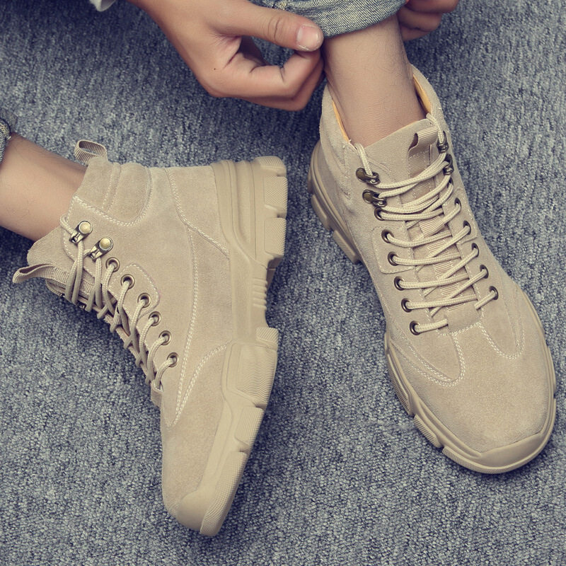 Martin Boots Men 2020 Fall Fall Fall UK boots high - tube breathable men shoes couples large size boots male tide