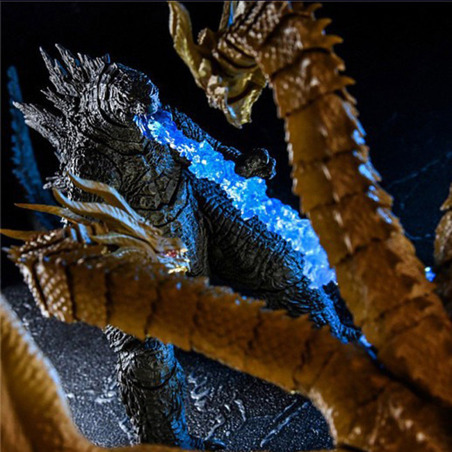 Godzilla 2 King of the Monsters Figure Vs. King Kong Neca Orangutan Shm Ghidorah Mechanical Model Toy Movable