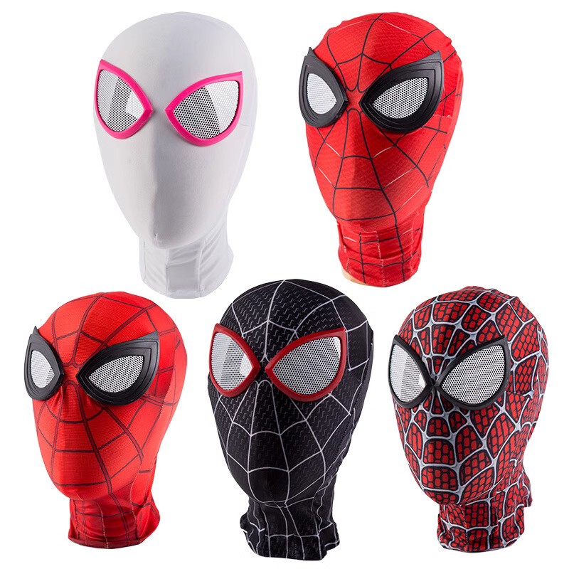 Spider-Man Headgear Mask Miles Gwen Female Suit Across the Universe Marvel Merchandise Cosplay