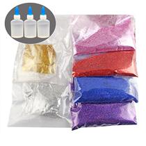 Glitter powder 100-500 grams of glitter powder to send glue glitter handmade rose ribbon flower DIY production materials