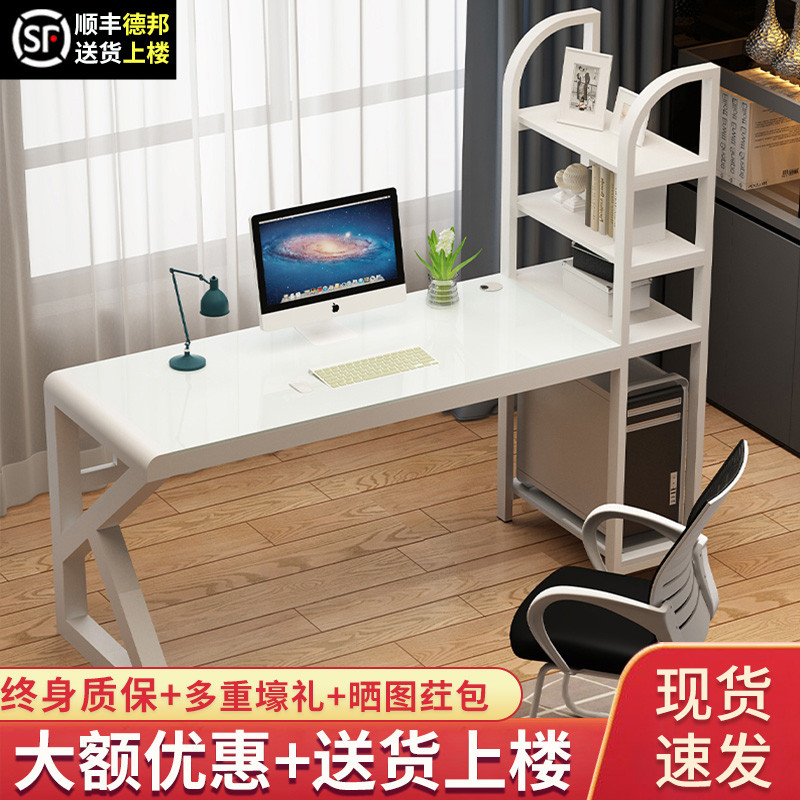 Corner Computer Desktop Desk Brief About Home Desk Bookshelf Combined With Desk Bedroom Student Desk Computer Desk