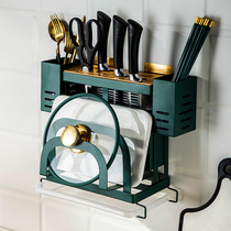 Kitchen rack kitchenware tool storage household multi-functional multi-layer chopstick Tube Table rack storage rack