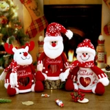 Apple, рождественский декор, детский защитный амулет, льняная сумка, подарок на день рождения