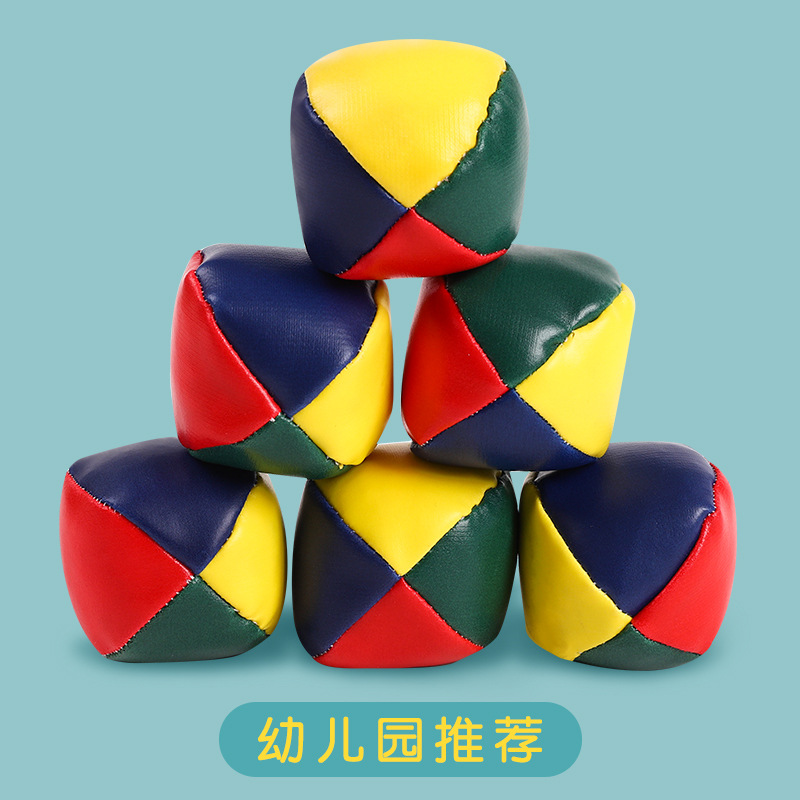 1 Pcs Juggling Balls Classic Bean Bag Juggle Magic Circus Be