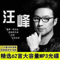 Wang Feng CD Song Car large capacity MP3 disc lossless Super sound quality classic pop music album 62 songs