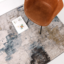 Vienna Department -- Living room Carpet Sofa Tea Table Ground Mat Bedroom Bed Front Blanket Abstract Art Spray-painted Thickening Blanket