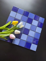 Темно-синий глубокий трехцветный синий/48 частиц