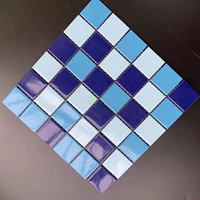 Голубая (обычная застекленная керамика)