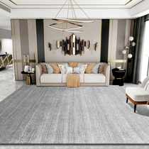 Nordic pure gray American luxury carpet living room coffee table carpet modern simple sofa bedroom full of household mats