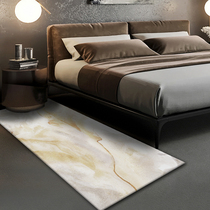 Modern simple cashmere bedroom bed full of long carpet household living room tea table blanket tatami mat