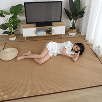 Japanese living room bamboo carpet bedroom bamboo blanket hostel summer mat study tatami crawling mat can be customized
