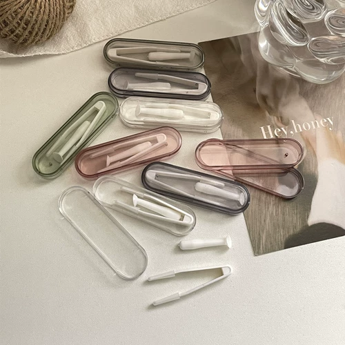 Невидимые очки, портативная коробка, вспомогательный пинцет