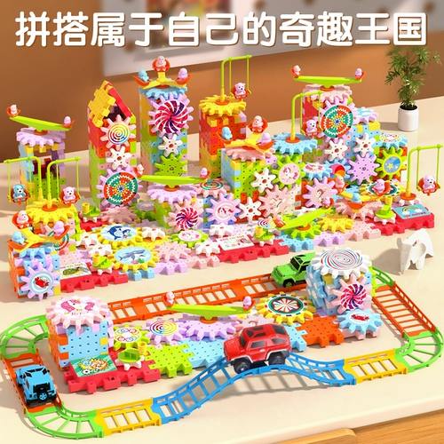 Конструктор с шестернями, обучение