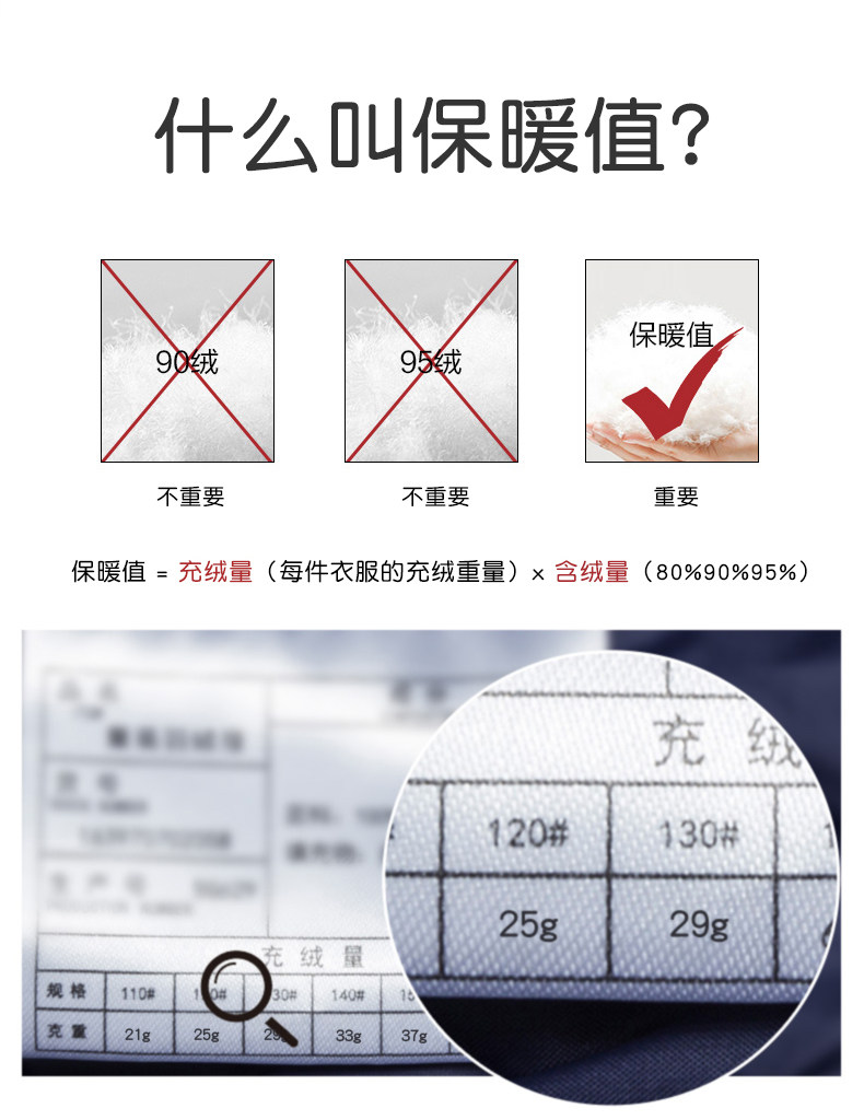 雅鹿 儿童 薄款羽绒服 90%白鸭绒 图3