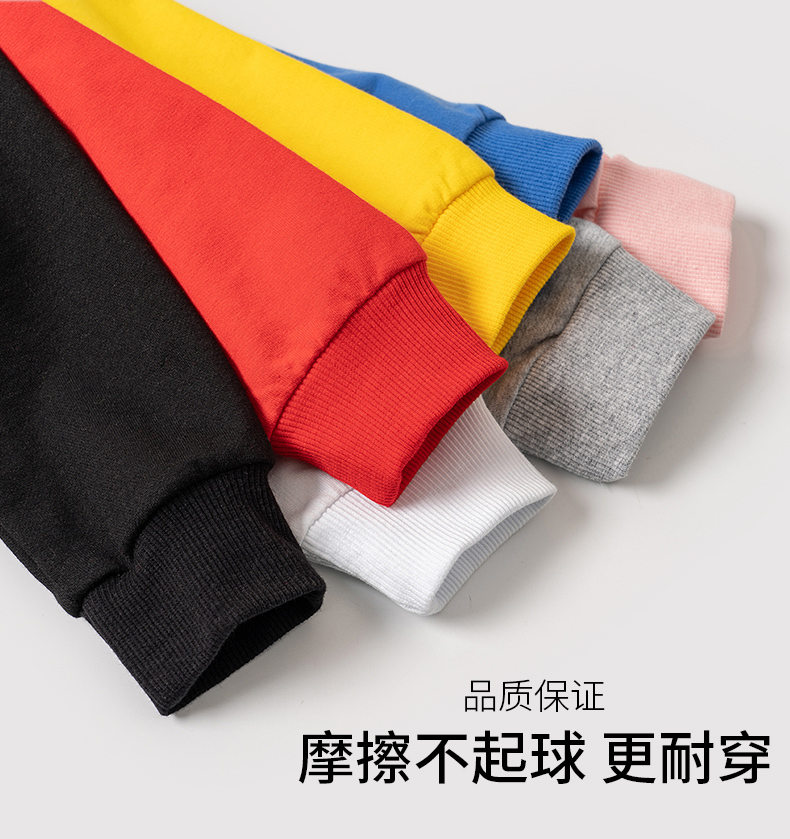 雅鹿 中大童 100%纯棉 圆领印花卫衣 宽松打底衫 图4