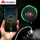Huawei Original Car Charger 22.5W Flash Charging P30P20Mate20/30Nova5Pro Mobile Phone Ignition Cigarette Lighter Dual USB Fast Charging Car Charger Genuine