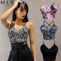  National standard professional dance underwear gathered to show chest sexy new Latin dance adult female beauty back bra sling inner match