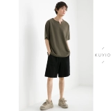 Kuyiou/Designer Skin -Friendly Bead -Friendly Net -eye y -Capered Round Round Leader, адаптируя с короткой коротки