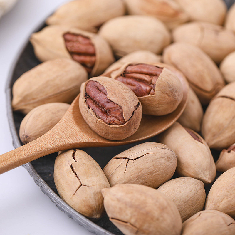 New goods Milk Aroma Begana Fruits 500g Net Weight Bagged Zero Food Dried Fruits Fried Goods Longevity Fruits Pecan 250g Bag