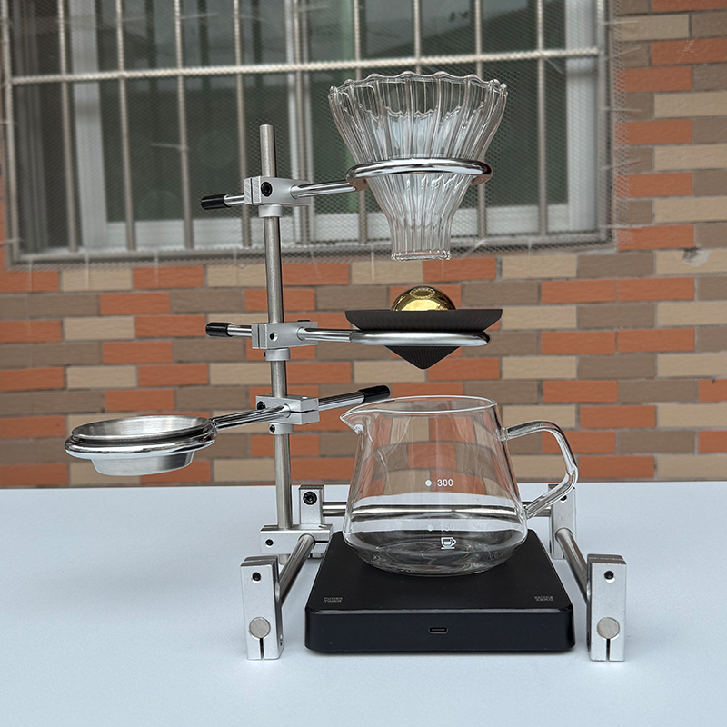 パラゴン チャンピオン コーヒー アイスボール スタンド イタリアン エスプレッソ 冷却 ゴールド ボール フィルター カップ スタンド ステンレススチール ハンドブリュー スタンド