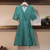 Maternity dress summer dress 2020 summer new mid-length trendy mom summer temperament fashion floral skirt