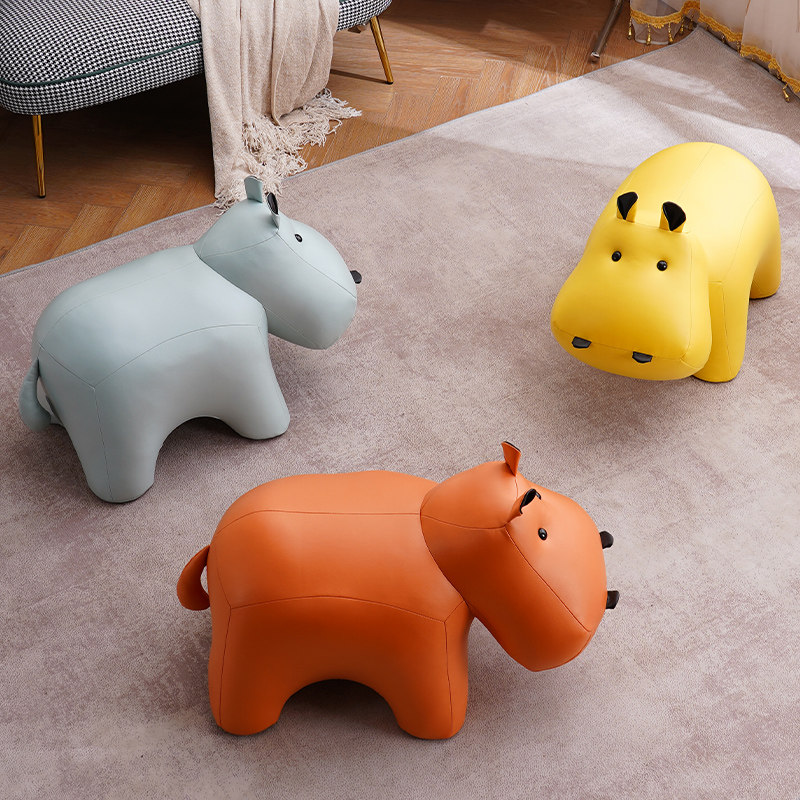Creative Hippocampus Sofa Stool Living Room Net Red bench household doorway to replace footstool modern simple fashion animal bench