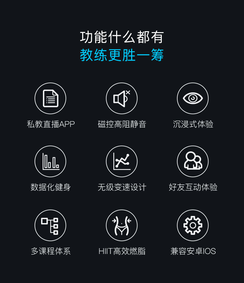 小米有品 小乔  家用款动感单车 图2