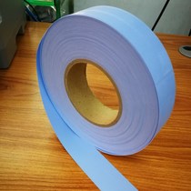 Heat dissipation silicone gasket Silicon rubber cloth thermally conductive insulating cloth silicone rubber sheet 0 3 20MM width long 50 m volume blue