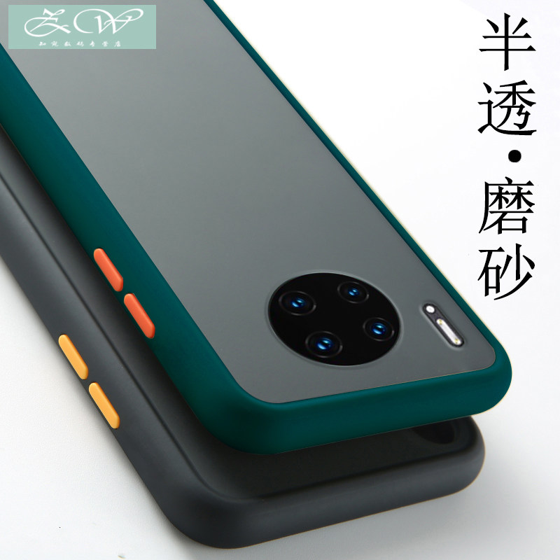 Applicable to Huawei mate30pro mobile phone case liquid silicone mate40 for Huawei mate30 transparent finished sand mete full package anti-wrestling limited edition thin male tide max