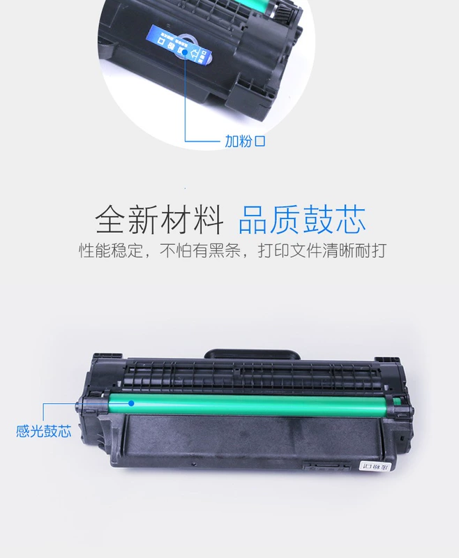 In cho hộp mực máy in Dell 1130 Hộp mực Dell 1133 Hộp mực Dell 1135n Hộp mực Dell 1130 113X dễ dàng thêm hộp mực bột hộp mực máy in trống khô các loại cartridge máy in