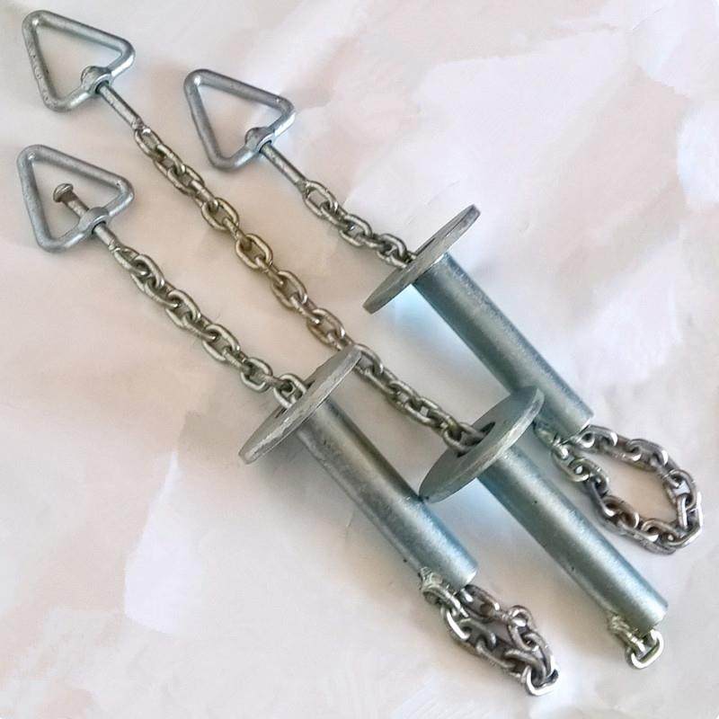Slaughter Pig Slaughter With Buttoned Foot Chain Buckle Pig Chain Buttler Hanger Pig Chain Iron Ring Chain Iron Necklace Iron Chain Ring Iron Ring Clasp