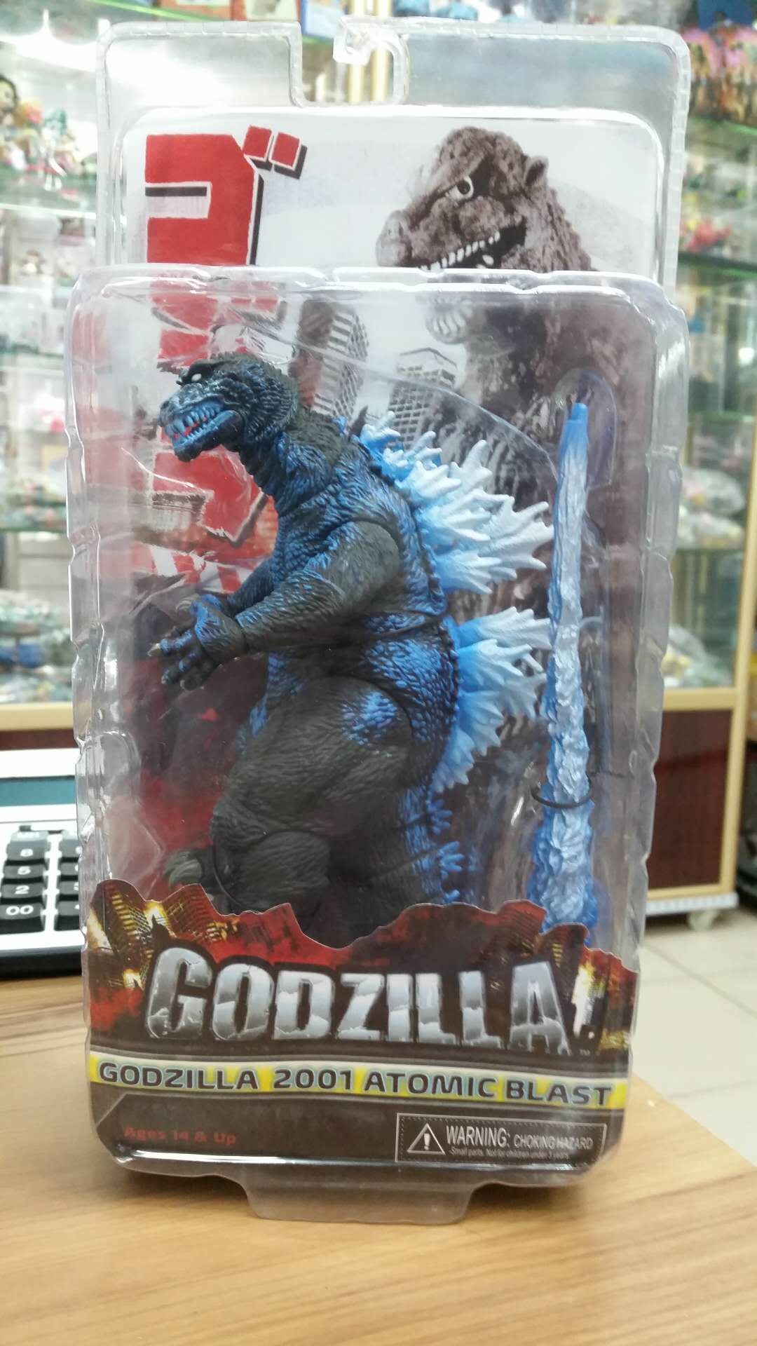 2001 & Godzilla & BlueNECA Godzilla / 1954 Movie version / Movable 7 inch 1994 / 1995 / 1985 edition Godzilla Monster