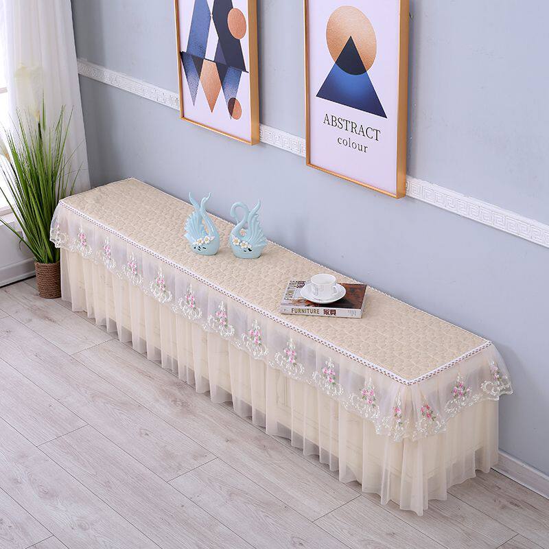 TV Cabinet Hood Rectangular Cloth Art Anti Dust Cover Dust Cover Tablecloth Living Room TV Cabinet Lace Almighty Cover Cloth