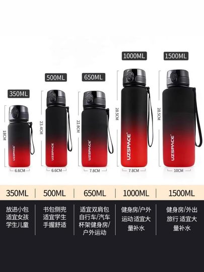 Tritan Material Sports Water Cup, High Temperature Resistant, Food Grade, Can Hold Boiling Water, Plastic Cup, Specially Designed for Primary School Students