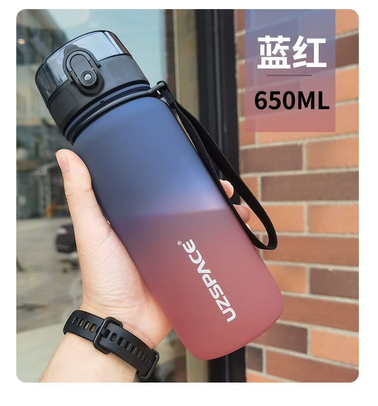 Cốc nước thể thao dành cho học sinh cho trẻ đi học Bình nước đặc biệt dành cho nam mùa hè sáng tạo di động tập thể dục ấm đun nước dung tích lớn dành cho nữ bình đựng nước thủy tinh bình nước 2l
