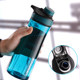 Youzhi Sports Water Cup Men's Summer Portable Plastic Cup Large Capacity Gym Water Bottle Women's Creative Trendy Personality
