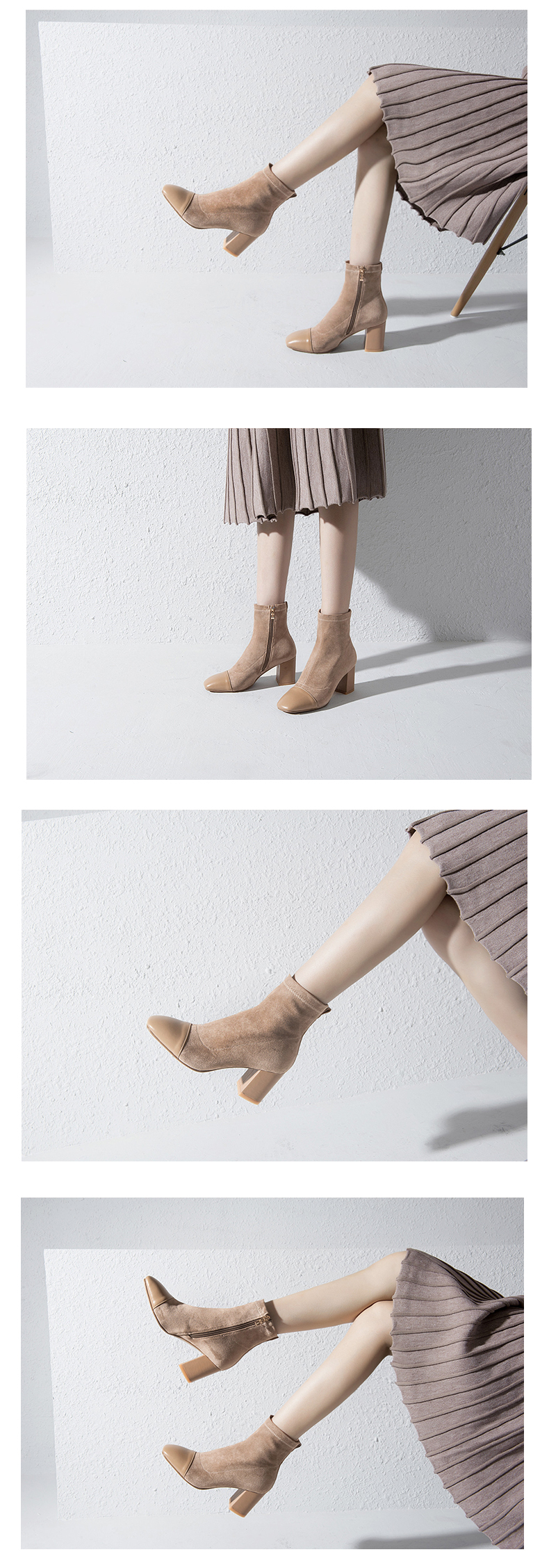 Bottes mi-saison femme KAKY en TPR  - Ref 3250857 Image 14
