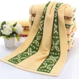 Хлопковое мягкое длинное банное полотенце для спортзала, хорошо впитывает воду