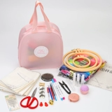 Система хранения, набор материалов, барсетка, сумка для путешествий, DIY, с вышивкой, полный комплект, подарок на день рождения