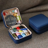 Свет [темно -синий] 11 цветовой швейной нить+12 швейных инструментов