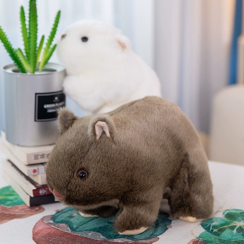 Реалистичная плюшевая милая игрушка, подушка, детская тряпичная кукла для мальчиков и девочек, подарок на день рождения