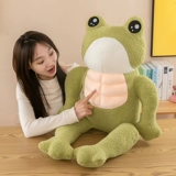 Плюшевая кукла, забавная милая игрушка, популярно в интернете, лягушка, подарок девушке