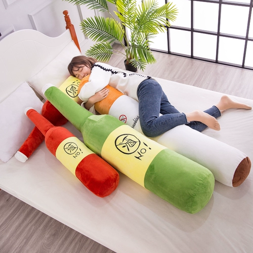 Большая плюшевая подушка, игрушка чтобы бросить курить, заколка для волос, кукла для сна подходит для мужчин и женщин, подарок на день рождения