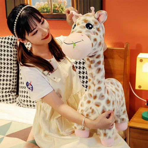 Реалистичная кукла, плюшевая детская игрушка, жираф, подарок на день рождения