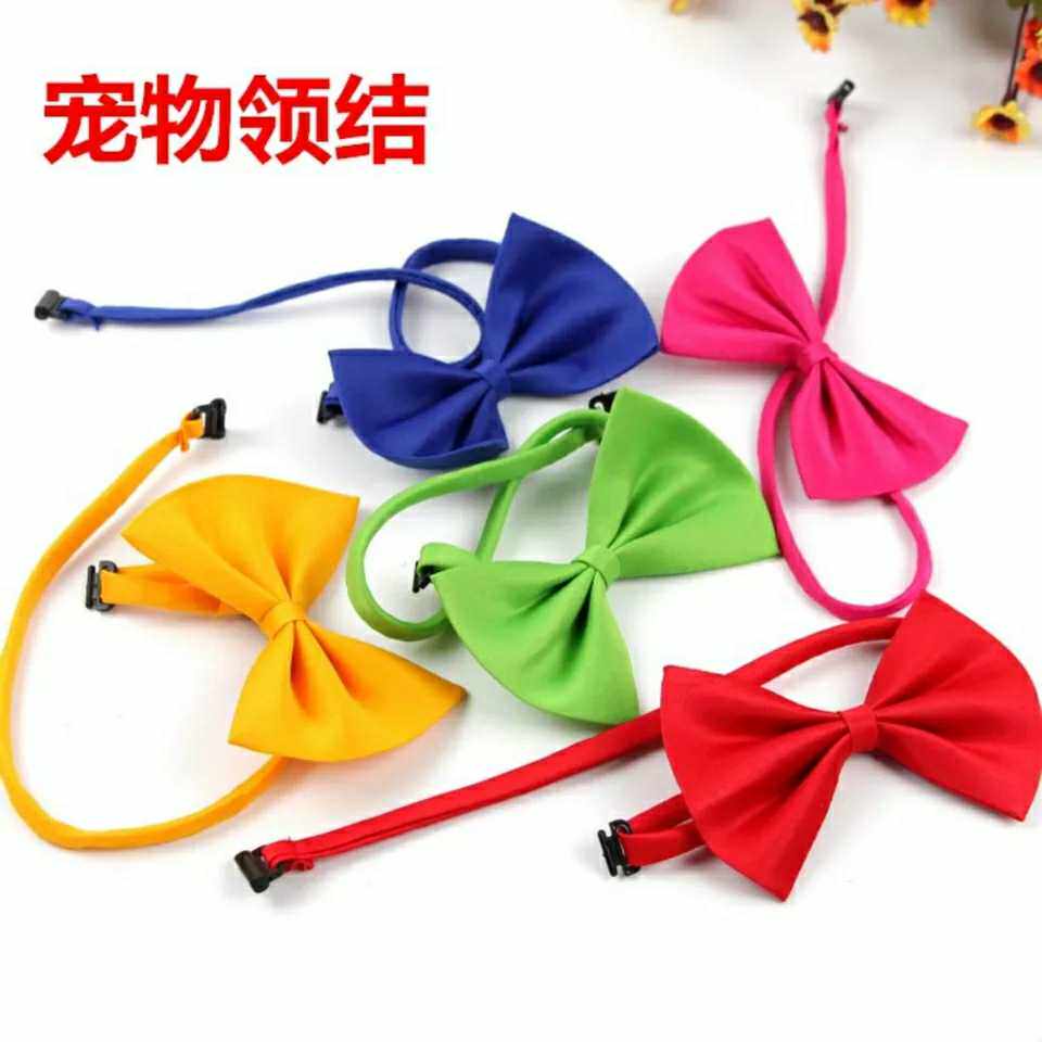 Pet Collar bow tie Puppy Rabbit Rabbit Collar Tie Teddy Bou Dressed Up Accessories Kitty Dog Ornament Necklace