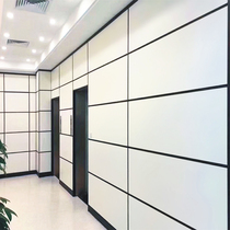 Guangdong Guangzhou office glass high partition screen partition wall fixed fireproof plant warehouse partition board customization